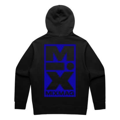THE MIX HOODIE (BLACK/BLUE)