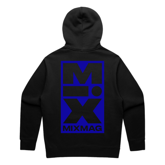 THE MIX HOODIE (BLACK/BLUE)