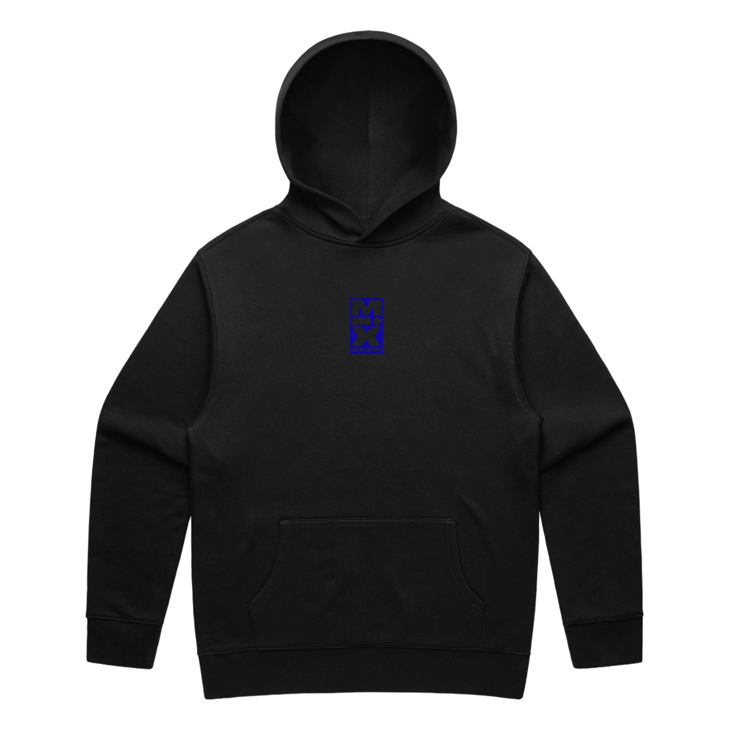 THE MIX HOODIE (BLACK/BLUE)