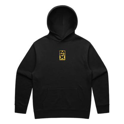 THE MIX HOODIE (BLACK/YELLOW)