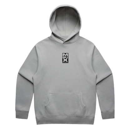 THE MIX HOODIE (GREY/BLACK)