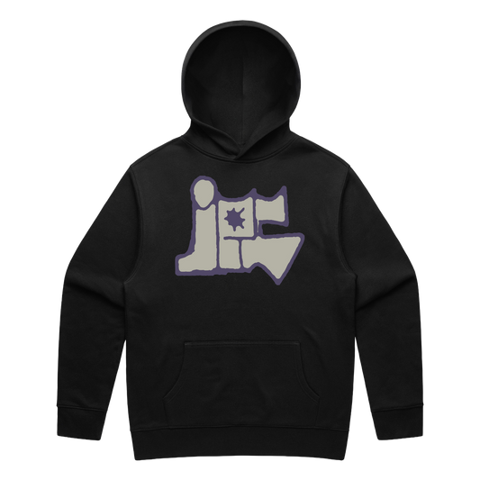 IPC X MIXMAG HOODIE (BLACK)