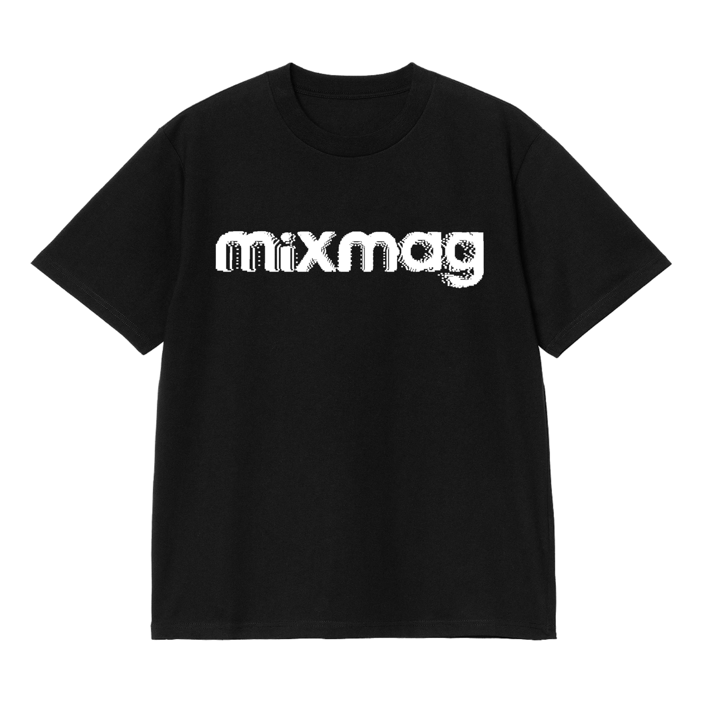 PIXEL LOGO T-SHIRT (BLACK)