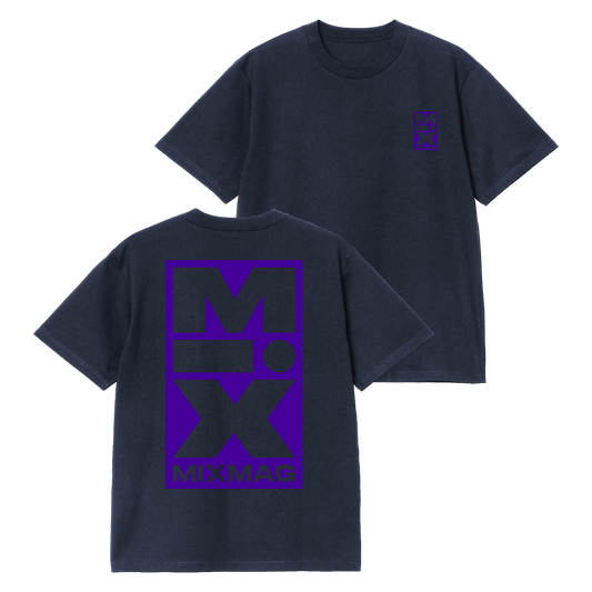 THE MIX T-SHIRT (BLUE/VIOLET)